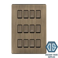 Antique Brass Screwless