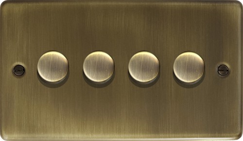Antique brass sockets - brass,