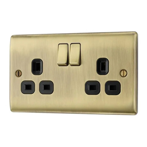 Nexus antique brass double - bg,