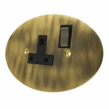 OVAL ROUND SHAPE Plug Sockets