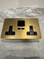 Corston USB C double socket