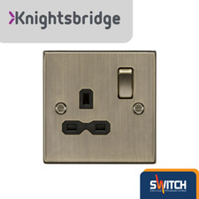 Antique Brass Single Plug