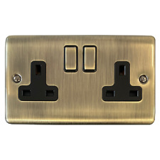 Antique Brass Sockets and