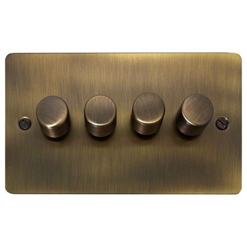 Light antique brass flabb - g&h,