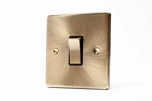 Antique brass light switches - light,